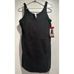 ELLE SPORT BLACK  Midi Dress